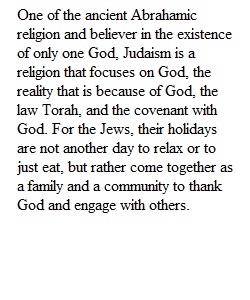 Lesson 6 Discussion Board_Introduction to World Religion
